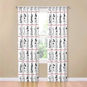 Micky mouse curtains